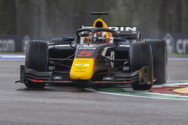 Liam Lawson #5 Carlin, during round 3 of the FIA Formula 2 Championship at Autodromo Enzo e Dino Ferrari in Imola, Italy on April 22 - 24, 2022. // Dutch Photo Agency / Red Bull Content Pool // SI202204221072 // Usage for editorial use only //